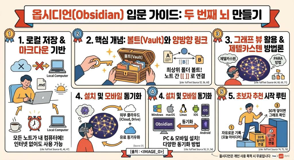 옵시디언(Obsidian) 입문 가이드